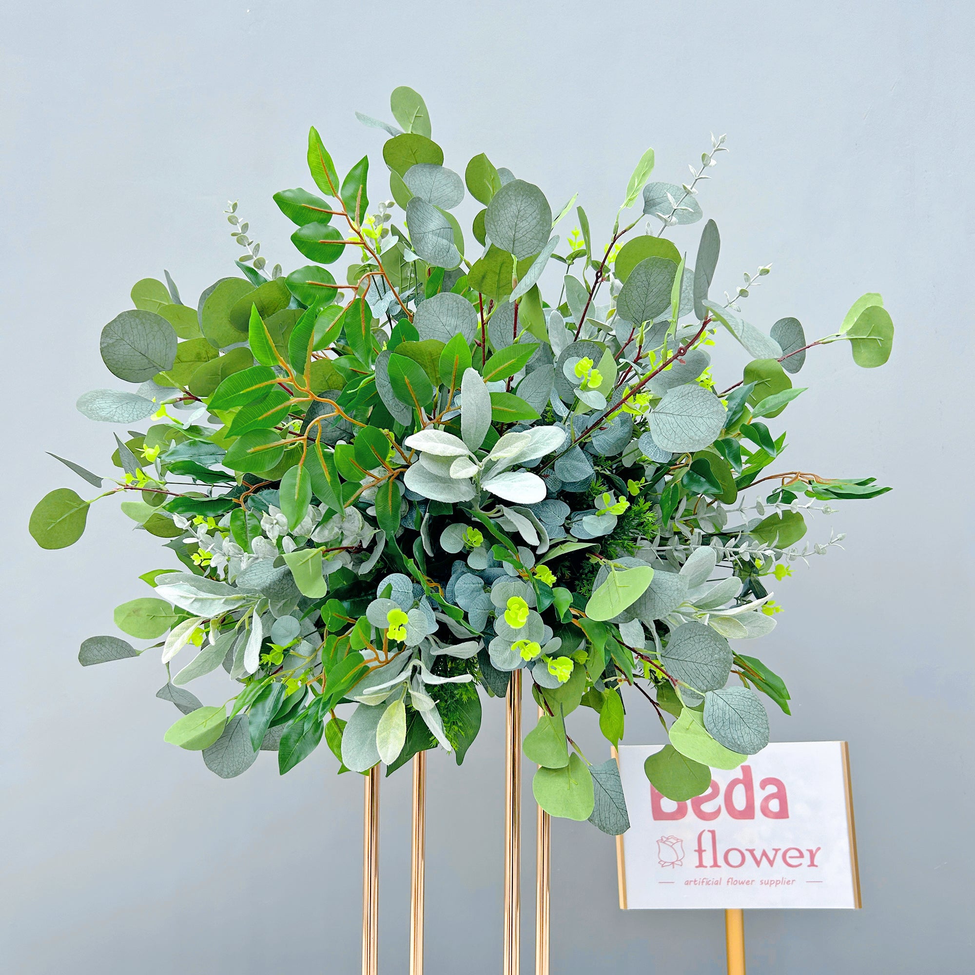 Beda Flower Greenery Flower Ball for Table Centerpieces Wedding Event Decor