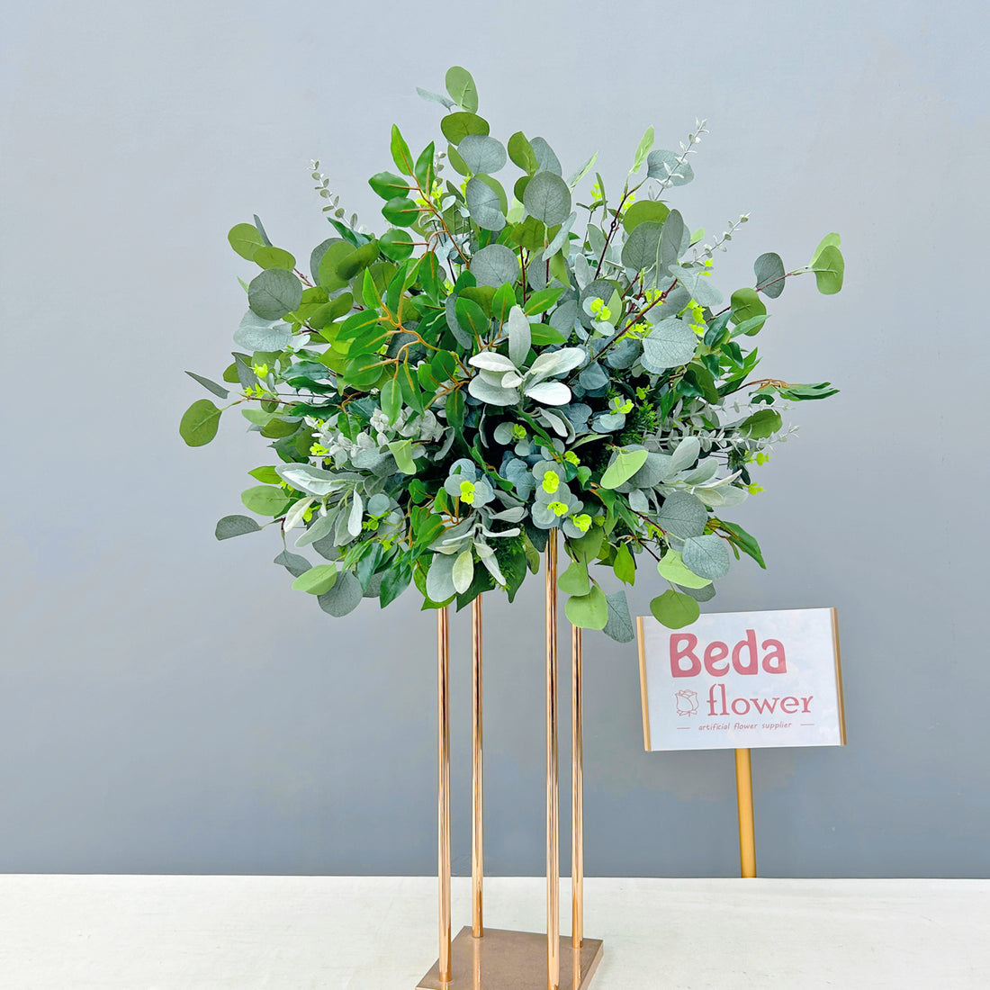 Beda Flower Greenery Flower Ball for Table Centerpieces Wedding Event Decor