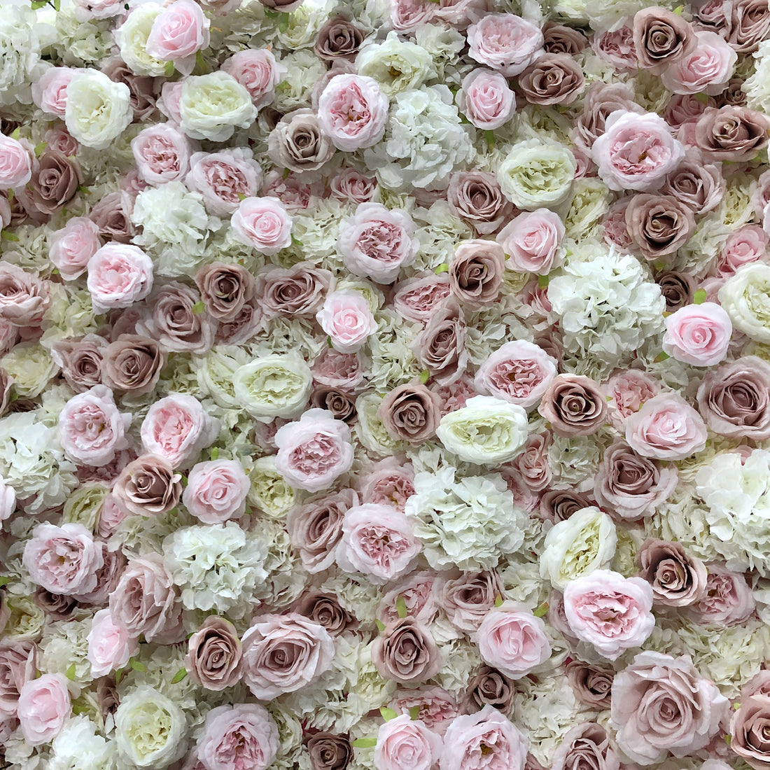 Beda Flower 3D Pink Coffee Rose Pink Beige Peony Beige Hydrangeas Roll Up Silk Flower Wall Panel Wedding Event Backdrop Decor